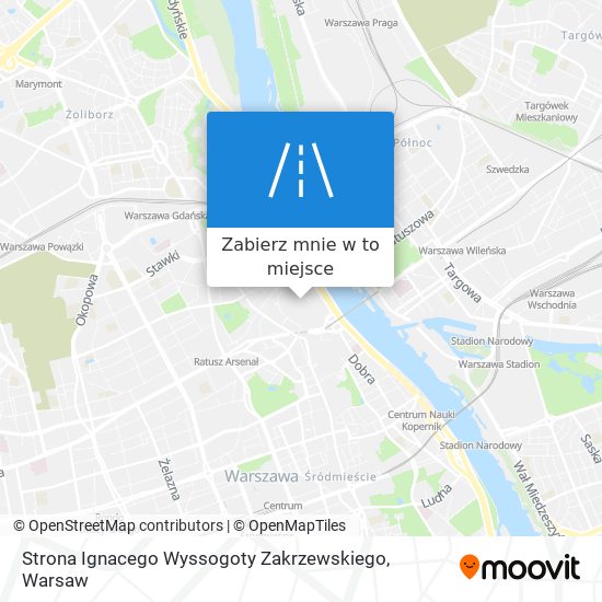 Mapa Strona Ignacego Wyssogoty Zakrzewskiego