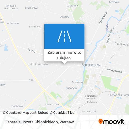 Mapa Generała Józefa Chłopickiego