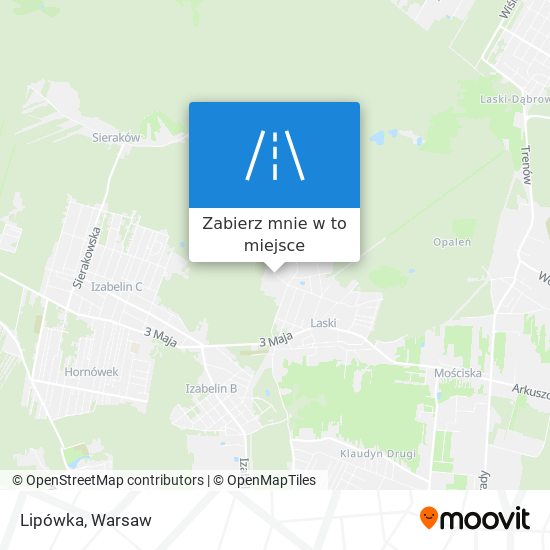 Mapa Lipówka