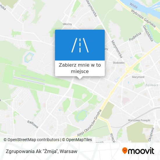 Mapa Zgrupowania Ak "Żmija"