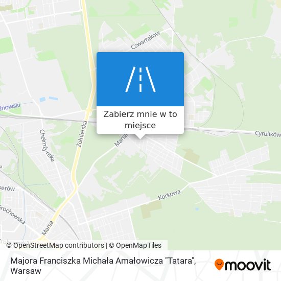 Mapa Majora Franciszka Michała Amałowicza "Tatara"