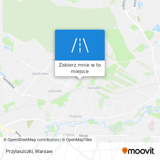 Mapa Przylaszczki