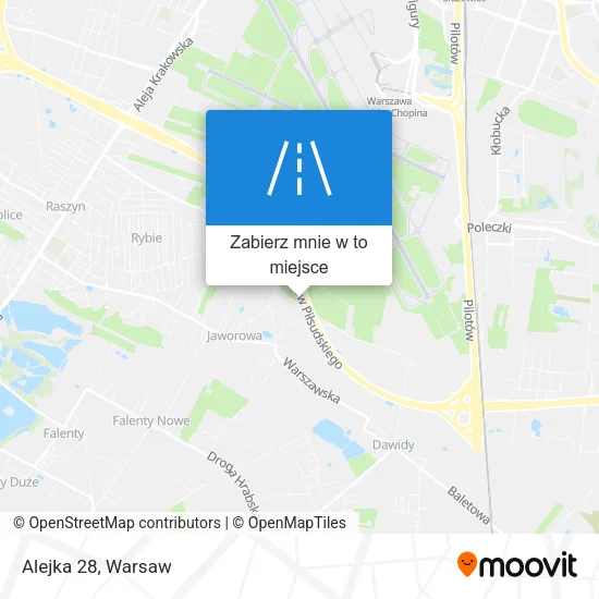 Mapa Alejka 28