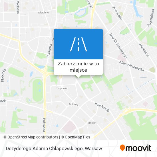 Mapa Dezyderego Adama Chłapowskiego