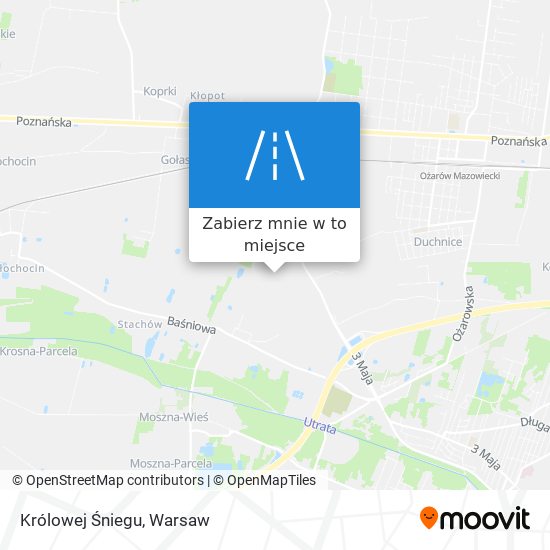 Mapa Królowej Śniegu