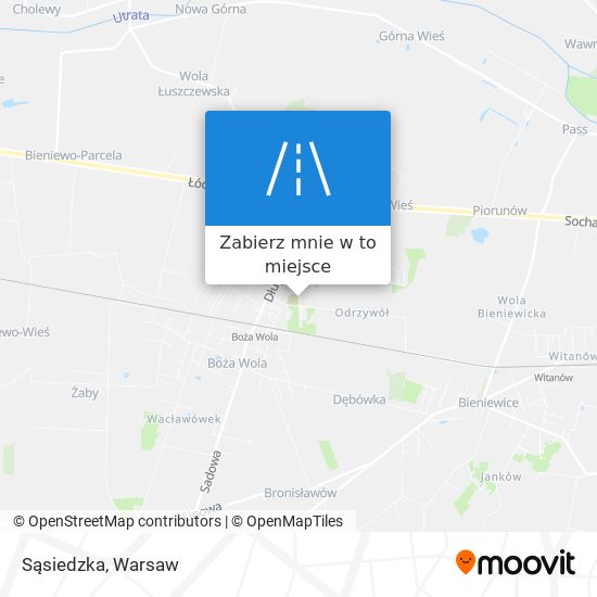 Mapa Sąsiedzka