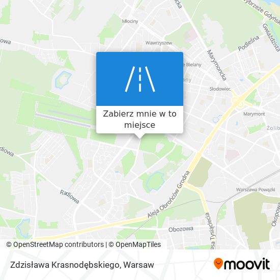 Mapa Zdzisława Krasnodębskiego