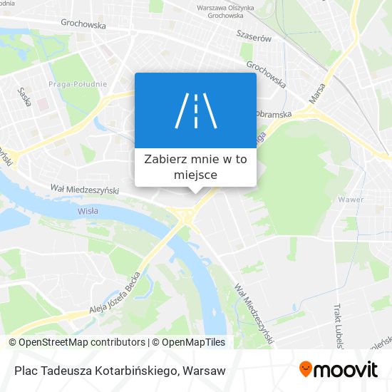 Mapa Plac Tadeusza Kotarbińskiego