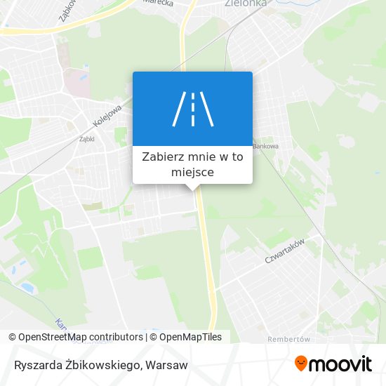 Mapa Ryszarda Żbikowskiego