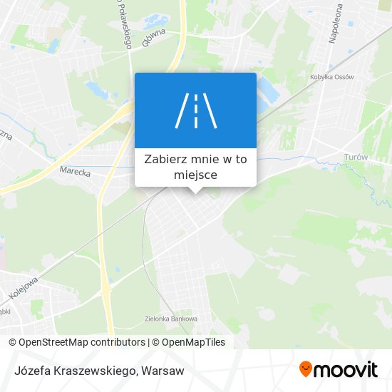 Mapa Józefa Kraszewskiego