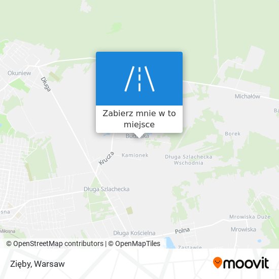 Mapa Zięby