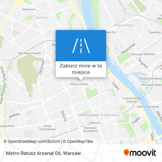 Mapa Metro Ratusz Arsenał 06