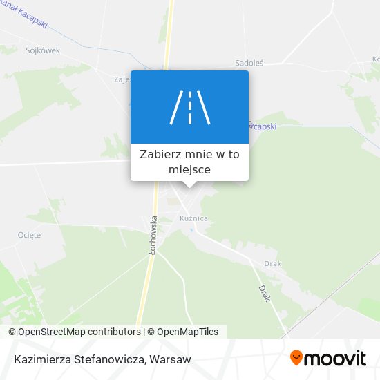 Mapa Kazimierza Stefanowicza