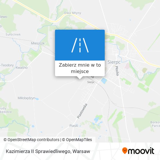 Mapa Kazimierza II Sprawiedliwego