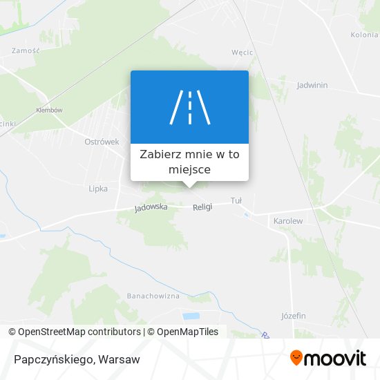 Mapa Papczyńskiego