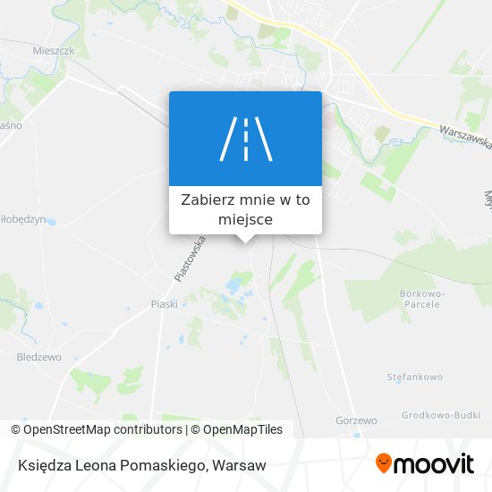 Mapa Księdza Leona Pomaskiego