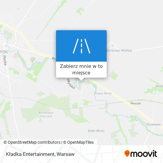 Mapa Kładka Entertainment