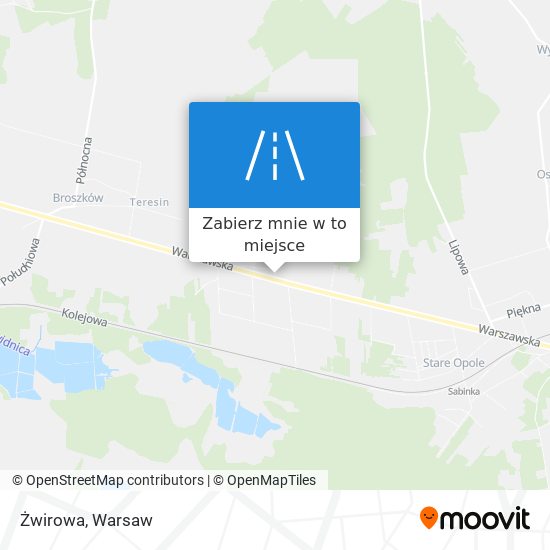 Mapa Żwirowa