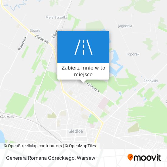 Mapa Generała Romana Góreckiego