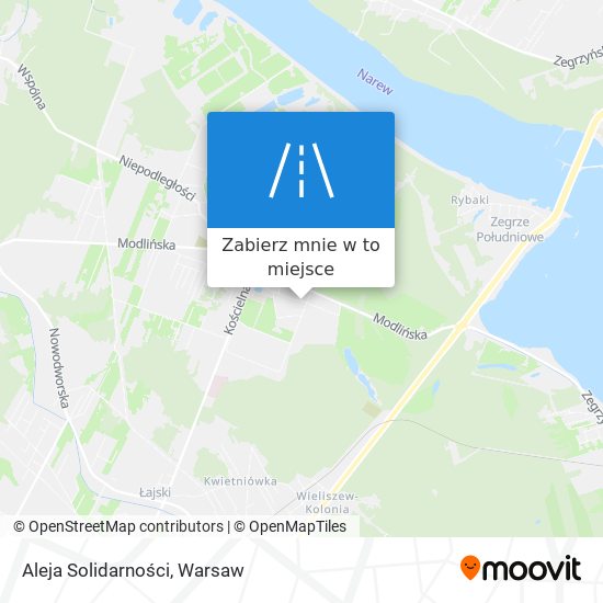 Mapa Aleja Solidarności