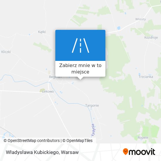 Mapa Władysława Kubickiego