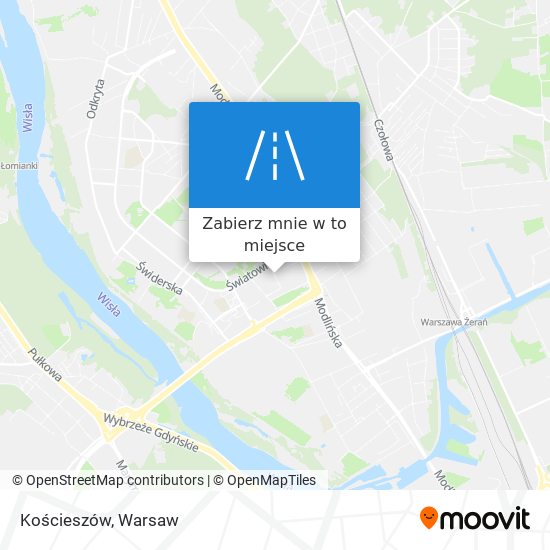 Mapa Kościeszów