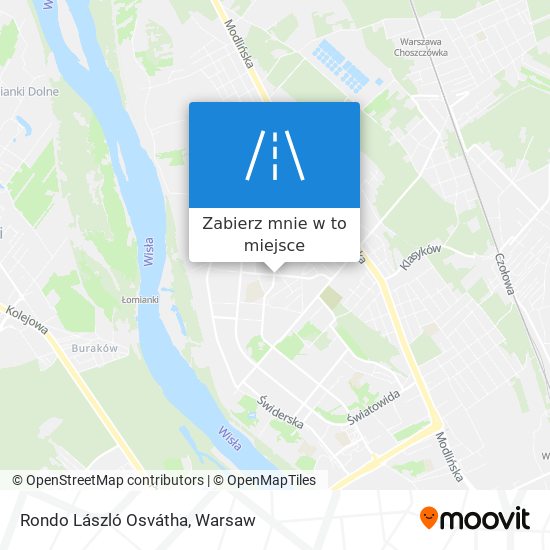 Mapa Rondo László Osvátha