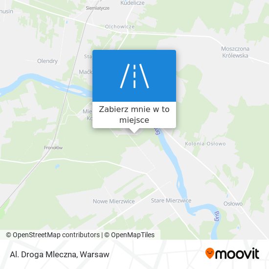 Mapa Al. Droga Mleczna