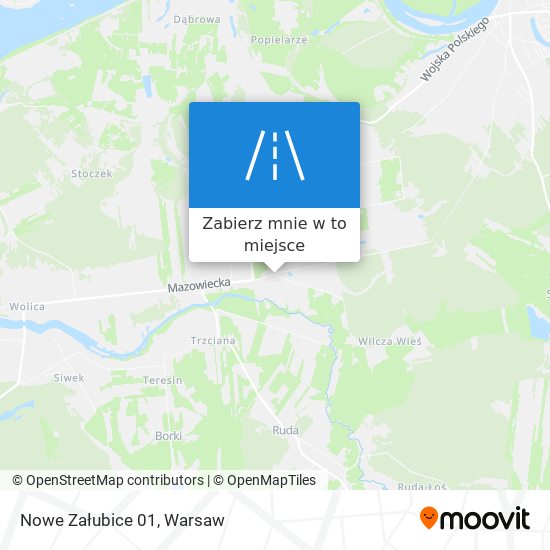 Mapa Nowe Załubice 01