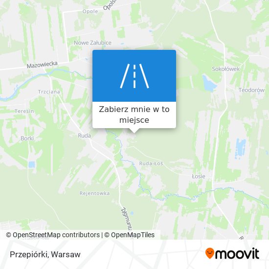 Mapa Przepiórki