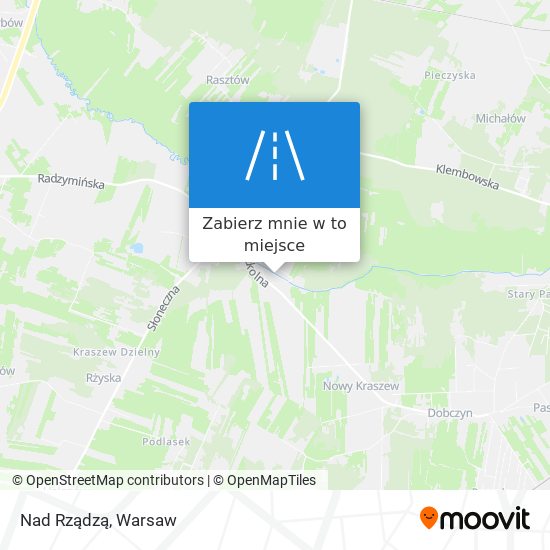 Mapa Nad Rządzą