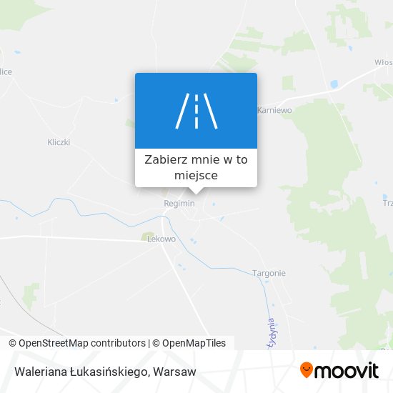 Mapa Waleriana Łukasińskiego