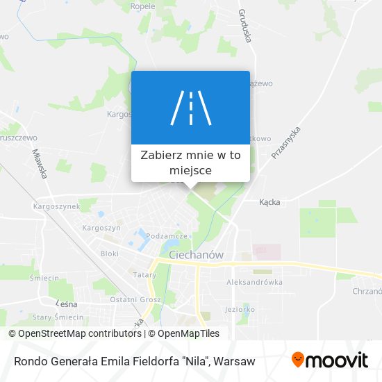 Mapa Rondo Generała Emila Fieldorfa "Nila"