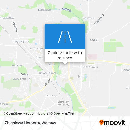 Mapa Zbigniewa Herberta