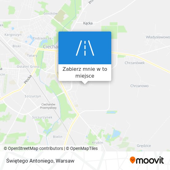 Mapa Świętego Antoniego