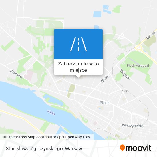 Mapa Stanisława Zgliczyńskiego