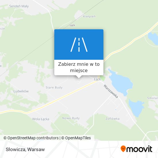 Mapa Słowicza