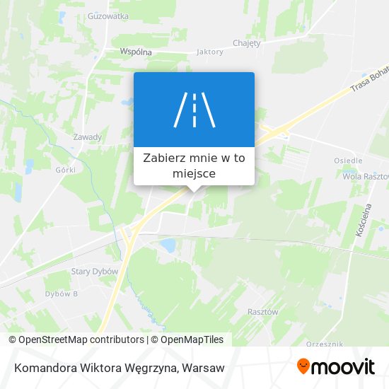 Mapa Komandora Wiktora Węgrzyna