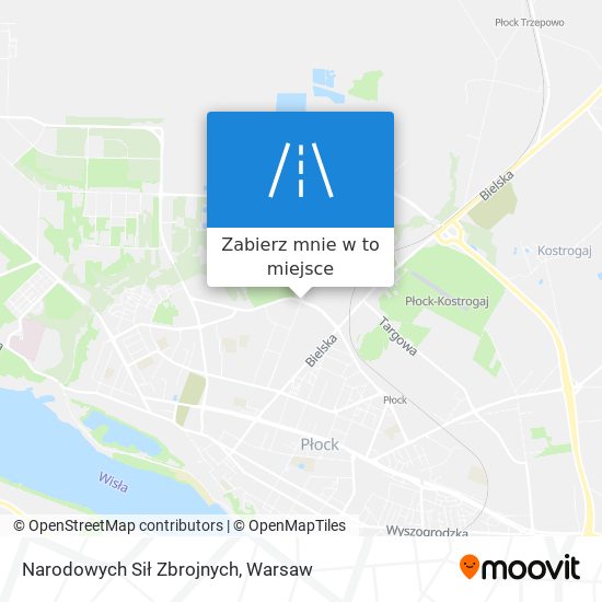 Mapa Narodowych Sił Zbrojnych