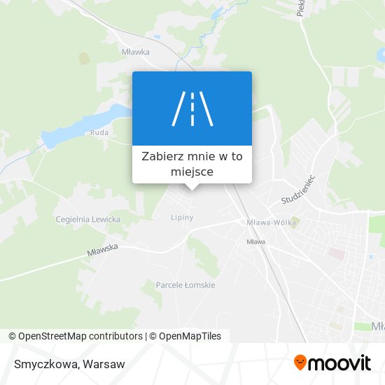 Mapa Smyczkowa