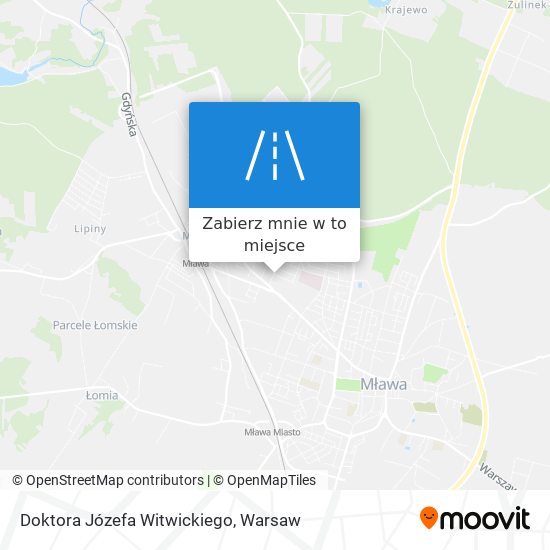 Mapa Doktora Józefa Witwickiego