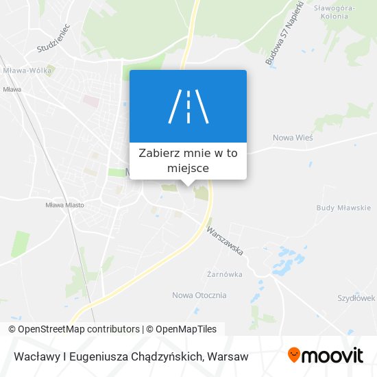 Mapa Wacławy I Eugeniusza Chądzyńskich