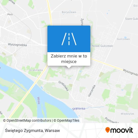 Mapa Świętego Zygmunta