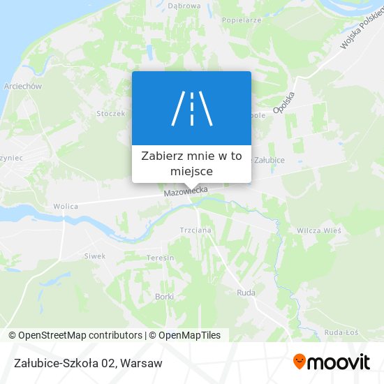 Mapa Załubice-Szkoła 02