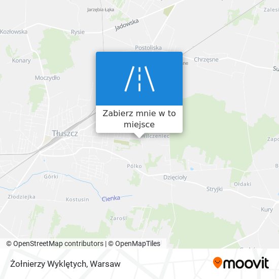 Mapa Żołnierzy Wyklętych