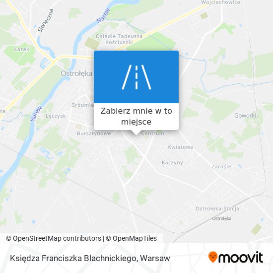 Mapa Księdza Franciszka Blachnickiego