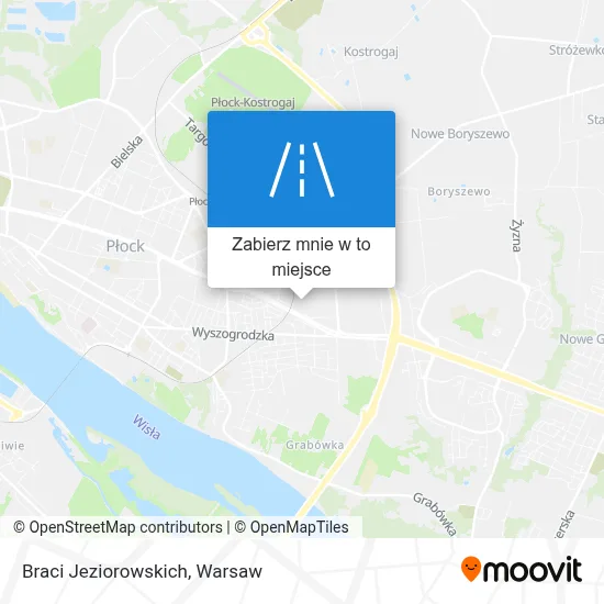 Mapa Braci Jeziorowskich