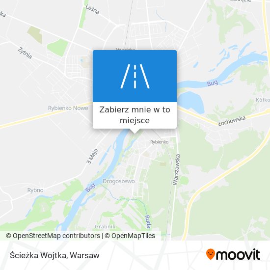 Mapa Ścieżka Wojtka