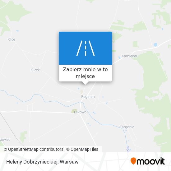 Mapa Heleny Dobrzynieckiej