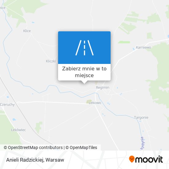 Mapa Anieli Radzickiej